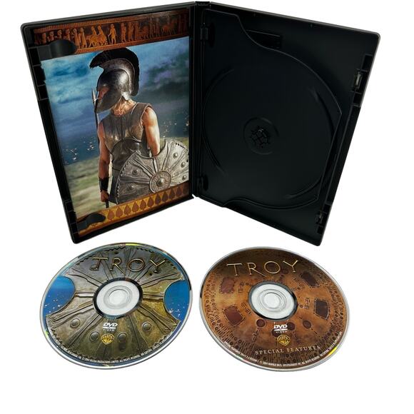 Troy Movie (DVD) (WS)‎ Brad Pitt, Eric Bana 2-DISC Full Screen Edition - Picture 3 of 5